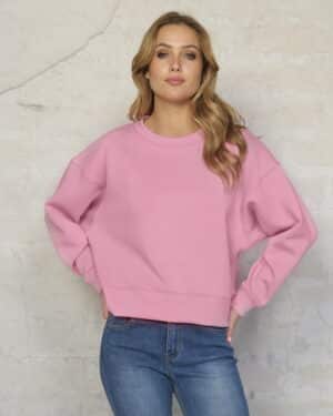 Mary Sweatshirt fra Prepair i Farven Pink - Mary